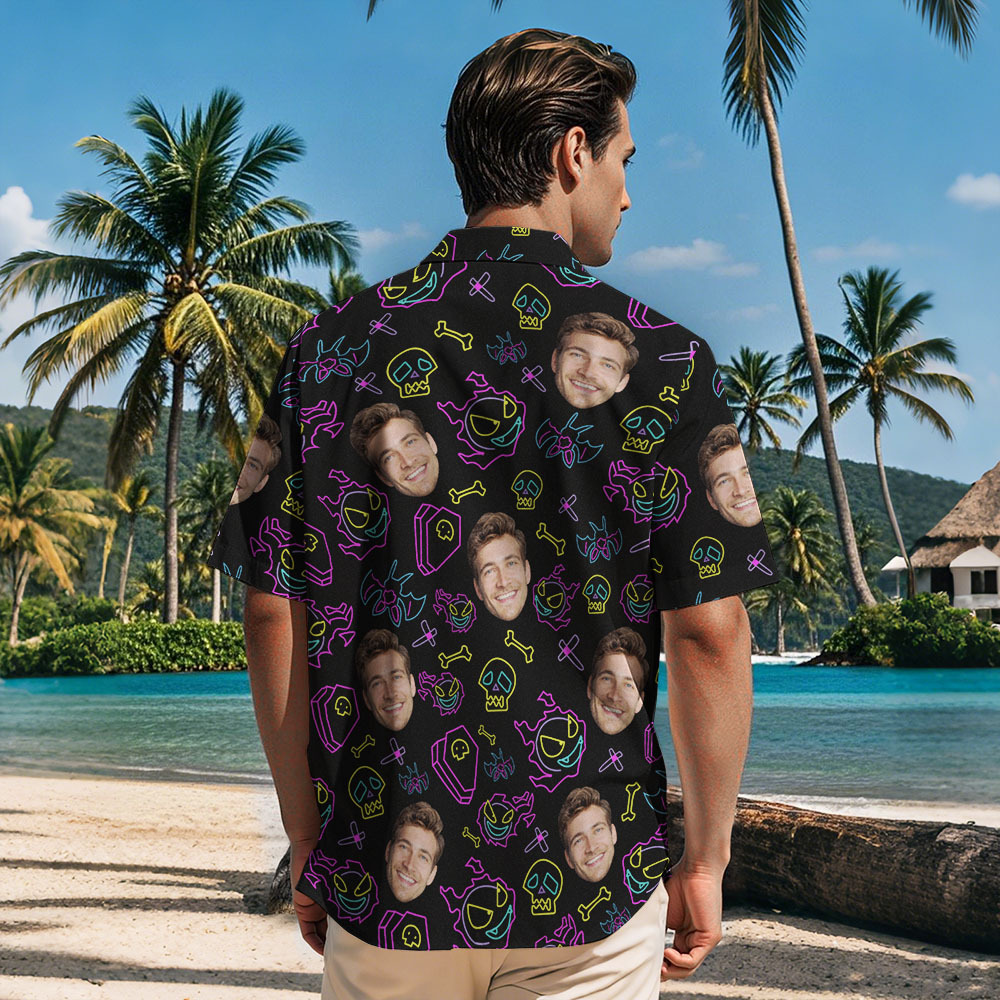Sommergeschenke benutzerdefinierte Gesicht Hawaiihemden mit vielen Mustern coole Shirts Geschenke für Männer