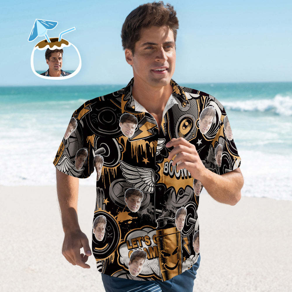 Kundenspezifisches Gewichtheben Hawaiian Hemden Aloha Beach Shirt Geschenk für Gewichtheben Liebhaber