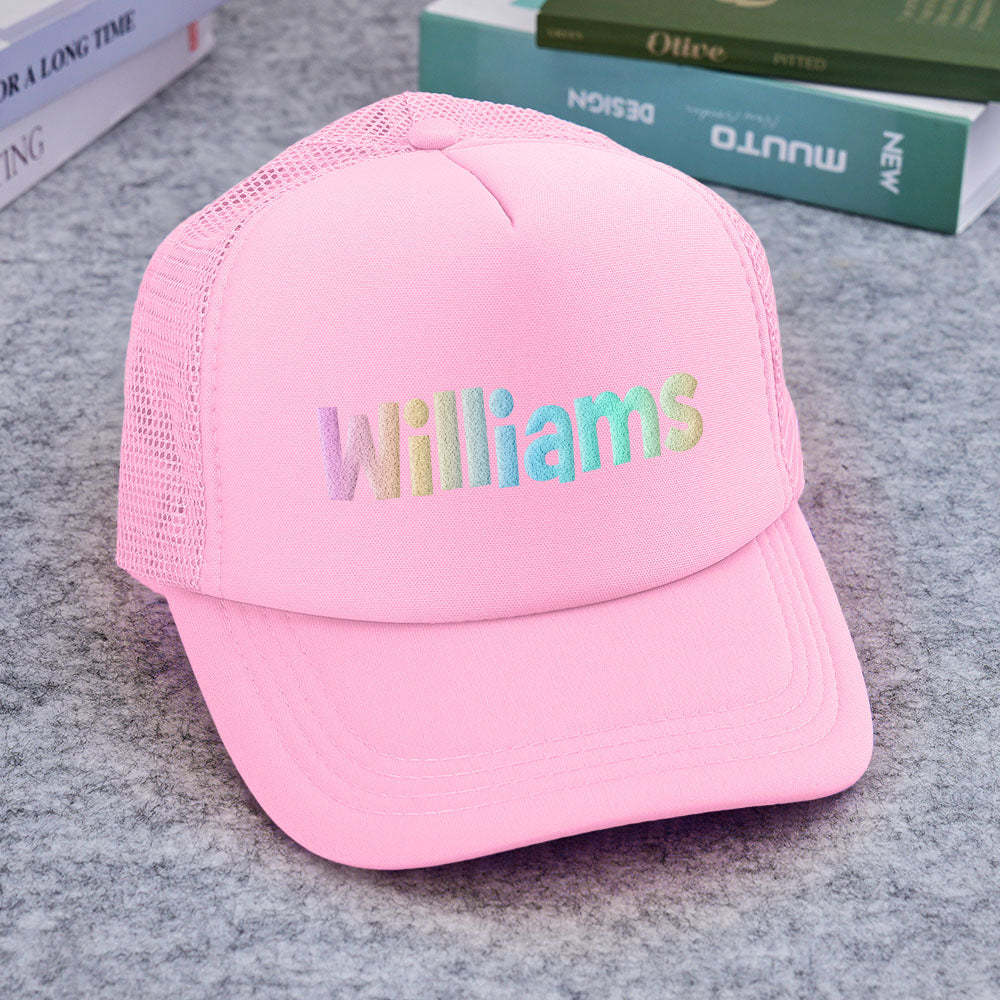 Benutzerdefinierte Trucker-mütze Mit Puff-print, Personalisierte Trucker-mütze Aus Schaumstoff Für Erwachsene - DePhotoBoxer