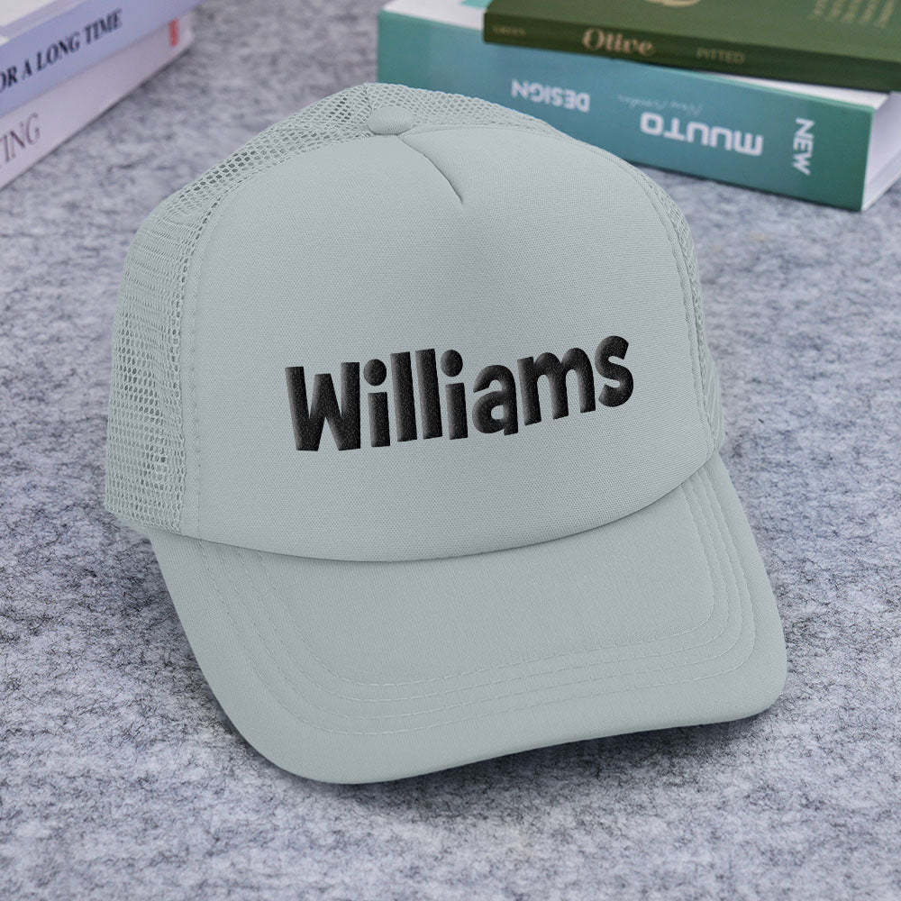 Benutzerdefinierte Trucker-mütze Mit Puff-print, Personalisierte Trucker-mütze Aus Schaumstoff Für Erwachsene - DePhotoBoxer