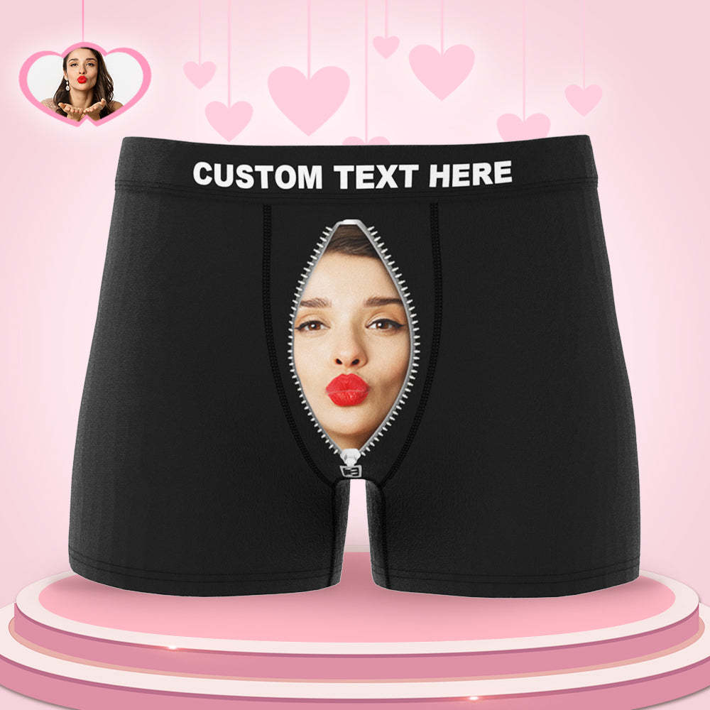 3D-Vorschau Individuelle Boxershorts mit Reißverschluss für Herren