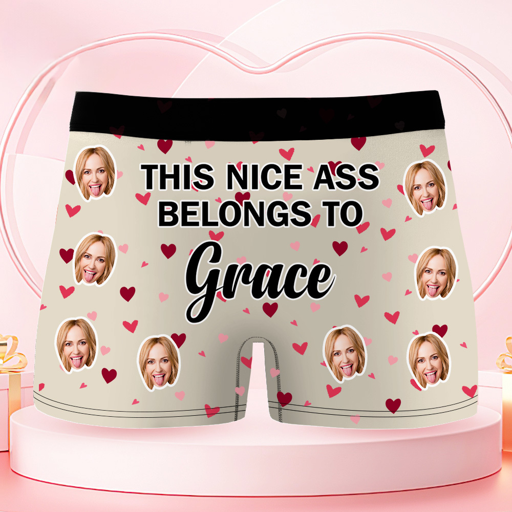 Personalisierte Boxershorts Mit Fotomotiv: Frau Pustet Pusteblume – Lustige Boxershorts Für Männer, „blas Mich"-boxershorts Für Männer, Valentinstagsgeschenk Für Ehemann/freund - DePhotoBoxer