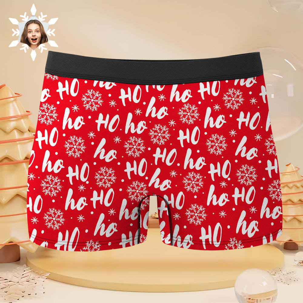Benutzerdefinierte Gesichtsunterwäsche, Personalisierte Magnetische Zungenunterwäsche, Weihnachtsgeschenke Für Paare - DePhotoBoxer