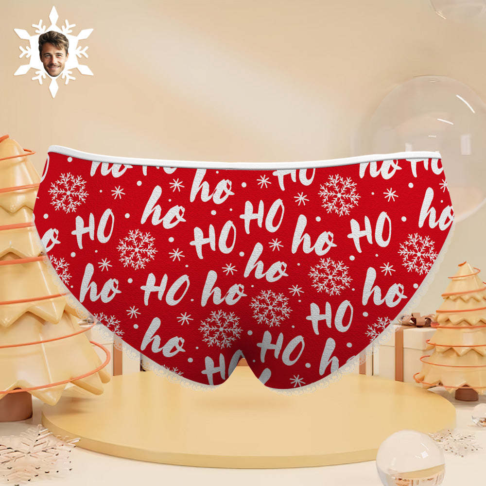 Benutzerdefinierte Gesichtsunterwäsche, Personalisierte Magnetische Zungenunterwäsche, Weihnachtsgeschenke Für Paare - DePhotoBoxer
