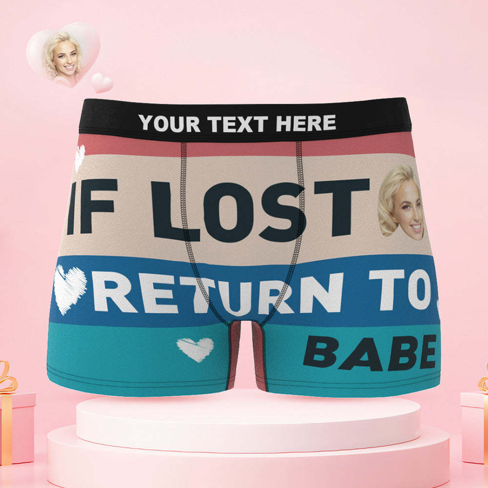 Benutzerdefinierte „face My Babe“-paarunterwäsche. Entwerfen Sie Ihr Eigenes Personalisiertes Unterwäsche-valentinstagsgeschenk - DePhotoBoxer