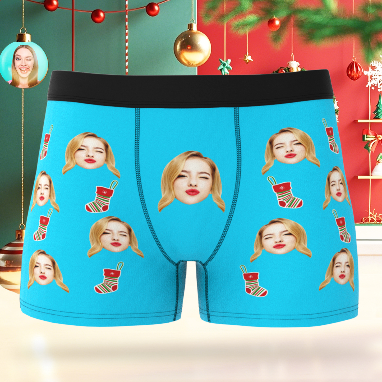 Benutzerdefinierte Unterwäsche Benutzerdefinierte Foto-boxershorts Personalisierte Geschenke Für Liebhaber - DePhotoBoxer