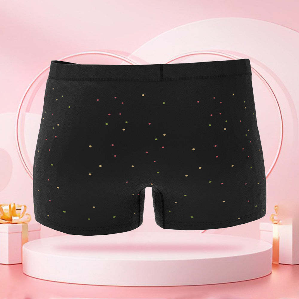 Individuell Bedruckte Boxershorts Mit Wurstmuster, Lustige Parodie, Valentinstagsgeschenk Für Freund - DePhotoBoxer