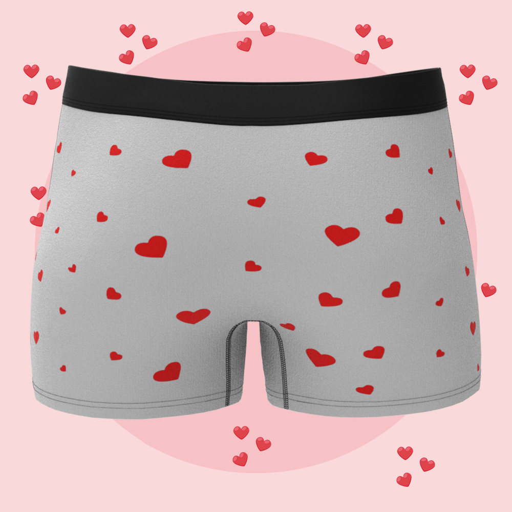 Personalisierte Herren-boxershorts Mit Aufschrift „i Licked It So It's Mine Naughty Couple" - DePhotoBoxer