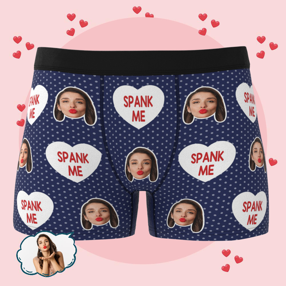Personalisierte Foto-boxershorts Für Ihn, Gesichtsunterwäsche, Geschenk, Personalisierte Gesichtsunterwäsche Für Männer - DePhotoBoxer