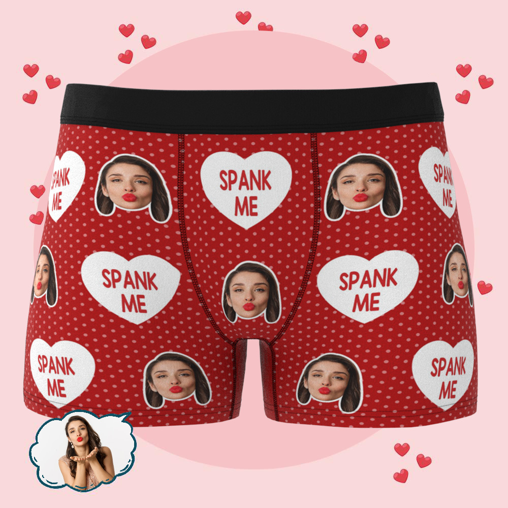 Personalisierte Foto-boxershorts Für Ihn, Gesichtsunterwäsche, Geschenk, Personalisierte Gesichtsunterwäsche Für Männer - DePhotoBoxer