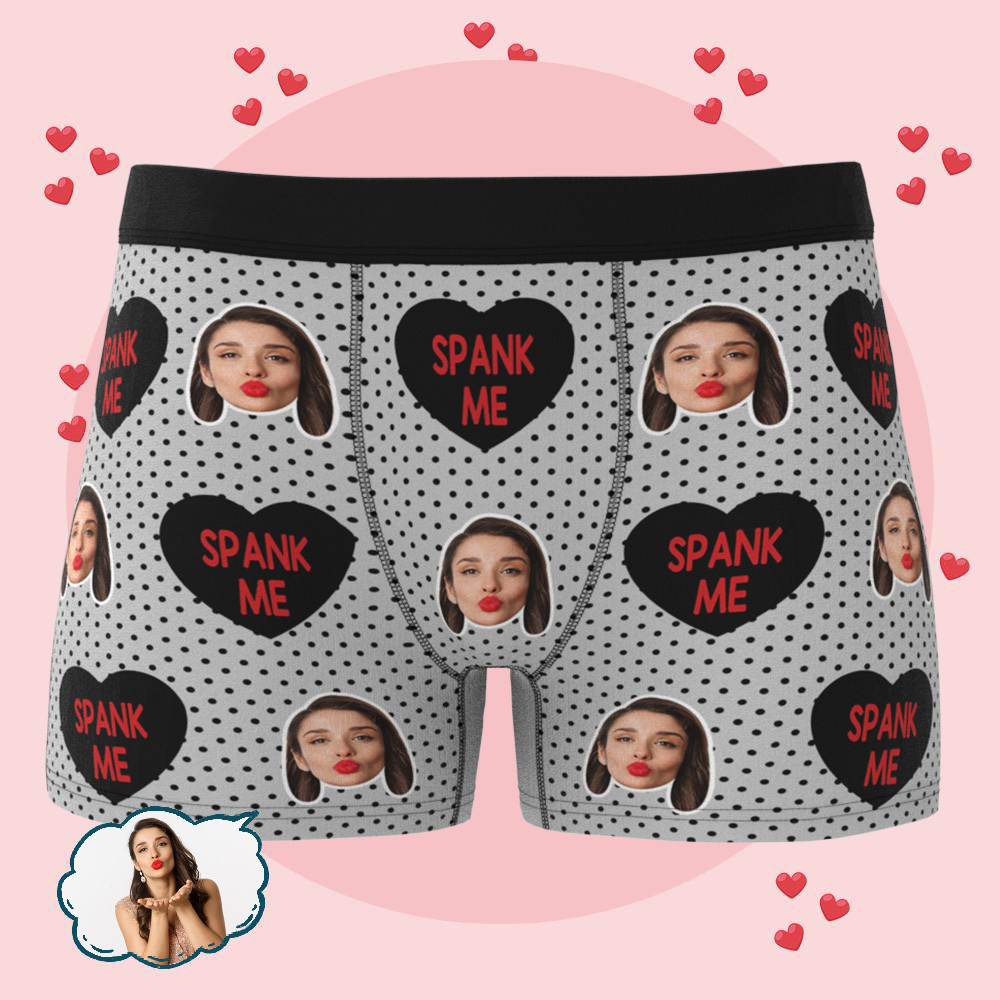 Personalisierte Foto-boxershorts Für Ihn, Gesichtsunterwäsche, Geschenk, Personalisierte Gesichtsunterwäsche Für Männer - DePhotoBoxer