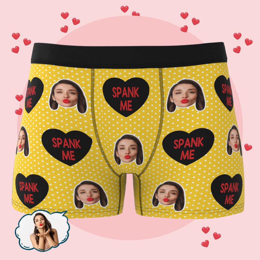 Personalisierte Foto-boxershorts Für Ihn, Gesichtsunterwäsche, Geschenk, Personalisierte Gesichtsunterwäsche Für Männer - DePhotoBoxer