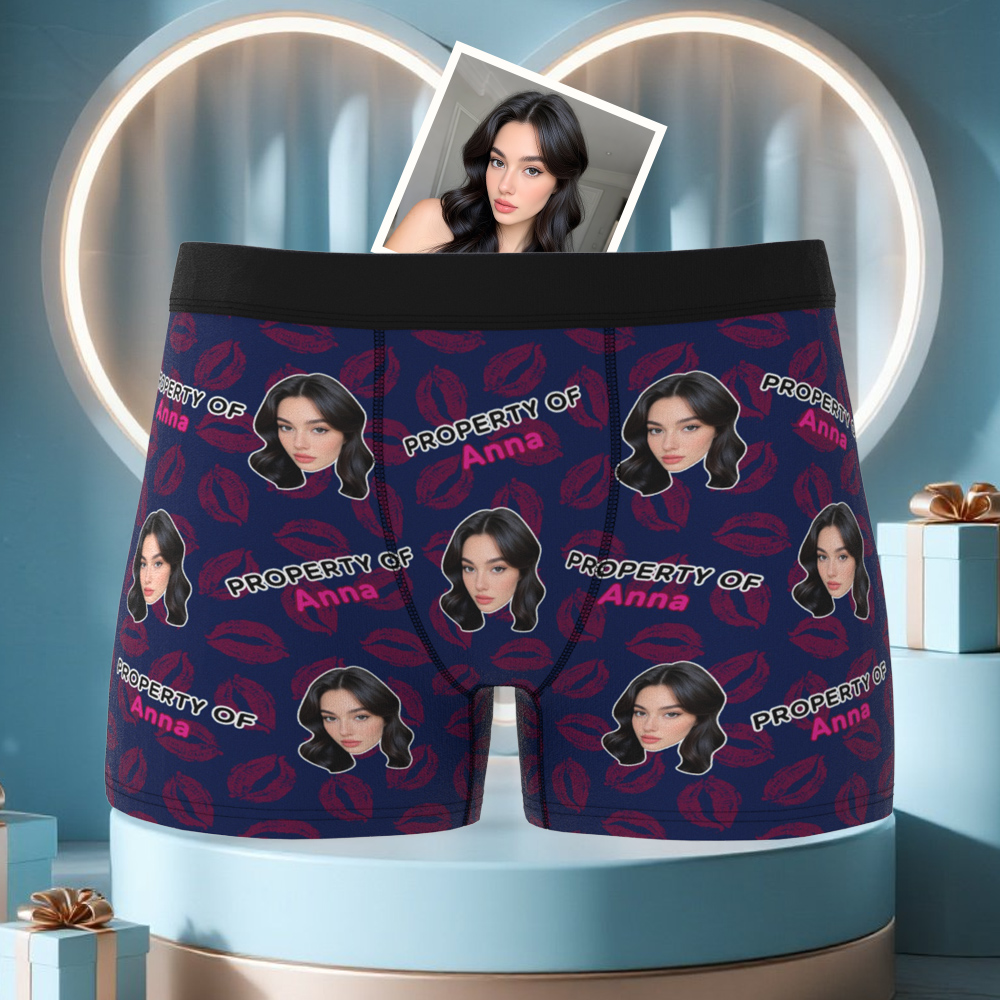 Benutzerdefinierte Foto-boxershorts Benutzerdefinierte Herren-boxershorts Fotogeschenke Für Ihn - DePhotoBoxer