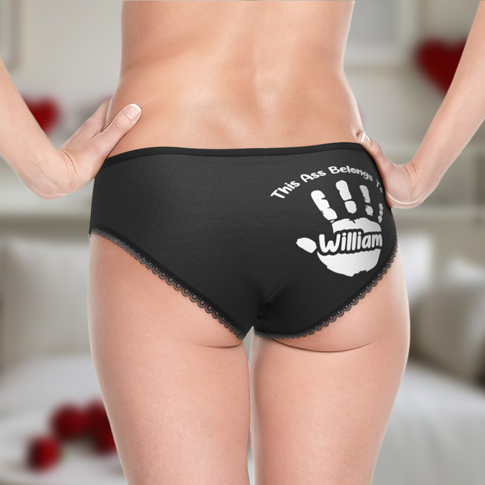 Benutzerdefinierter Name Boxer Freche Geschenke Für Freund Personalisierter Boxer Für Männer 1 Stück - DePhotoBoxer