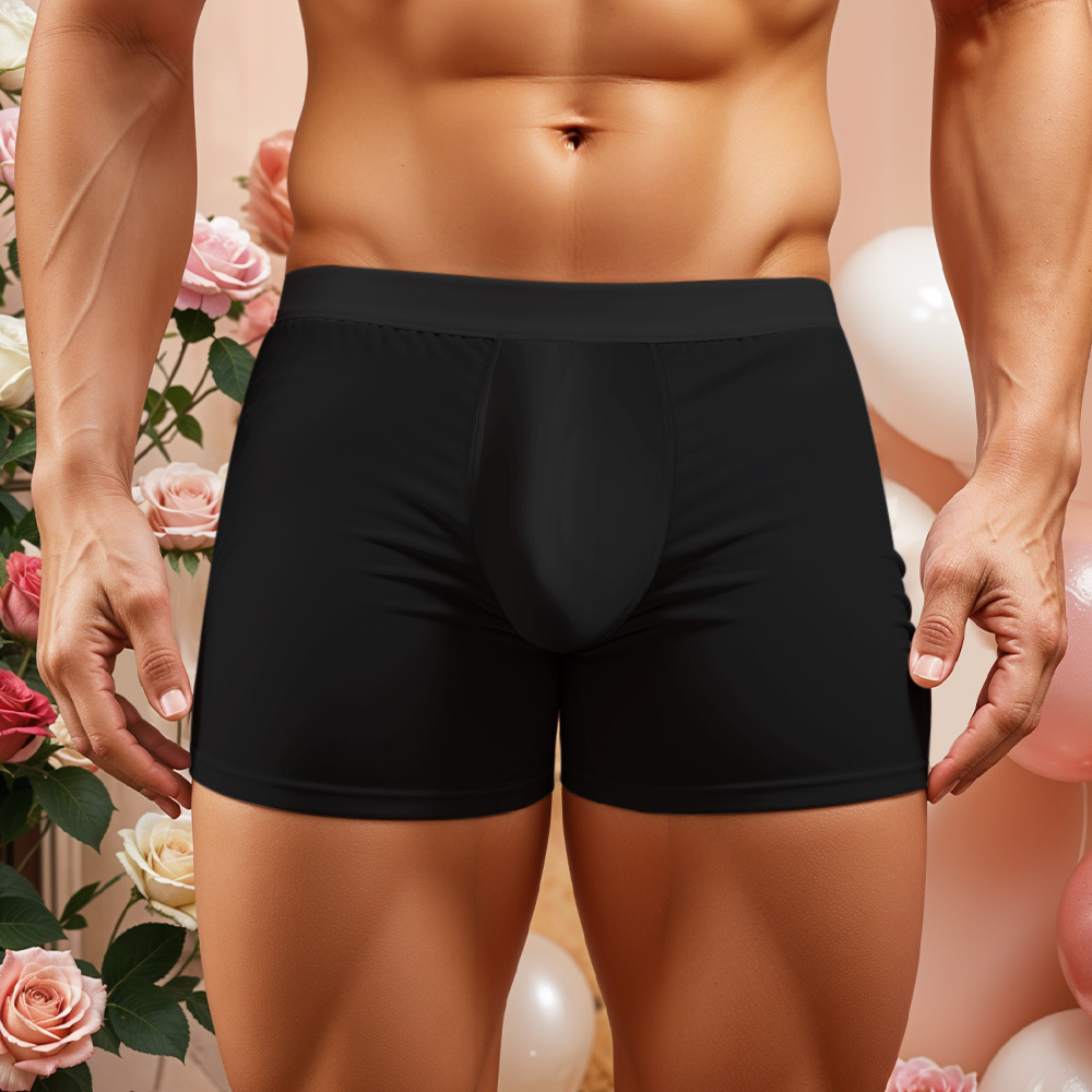 Benutzerdefinierter Name Boxer Freche Geschenke Für Freund Personalisierter Boxer Für Männer 1 Stück - DePhotoBoxer