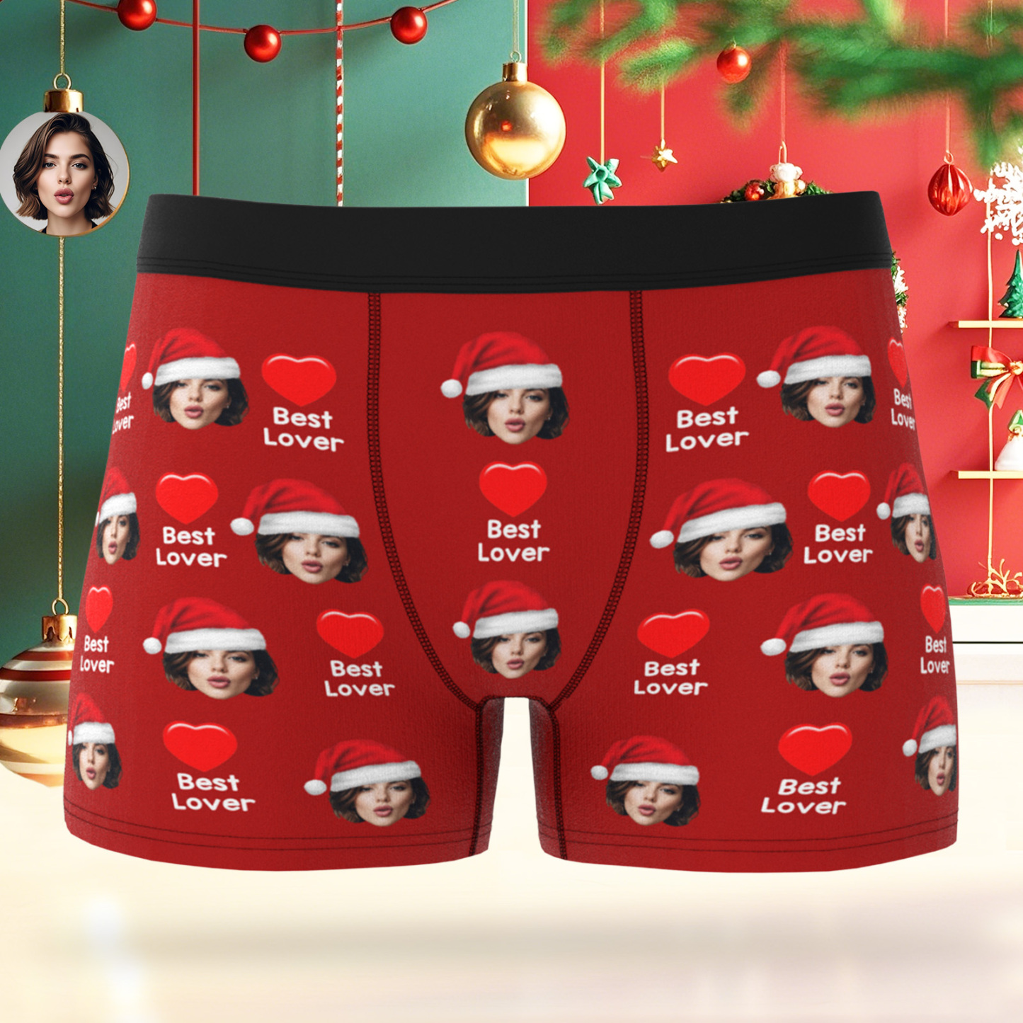 Personalisierte Boxershorts Mit Foto Und Herzmotiv – Das Perfekte Weihnachtsgeschenk Für Ihn - DePhotoBoxer