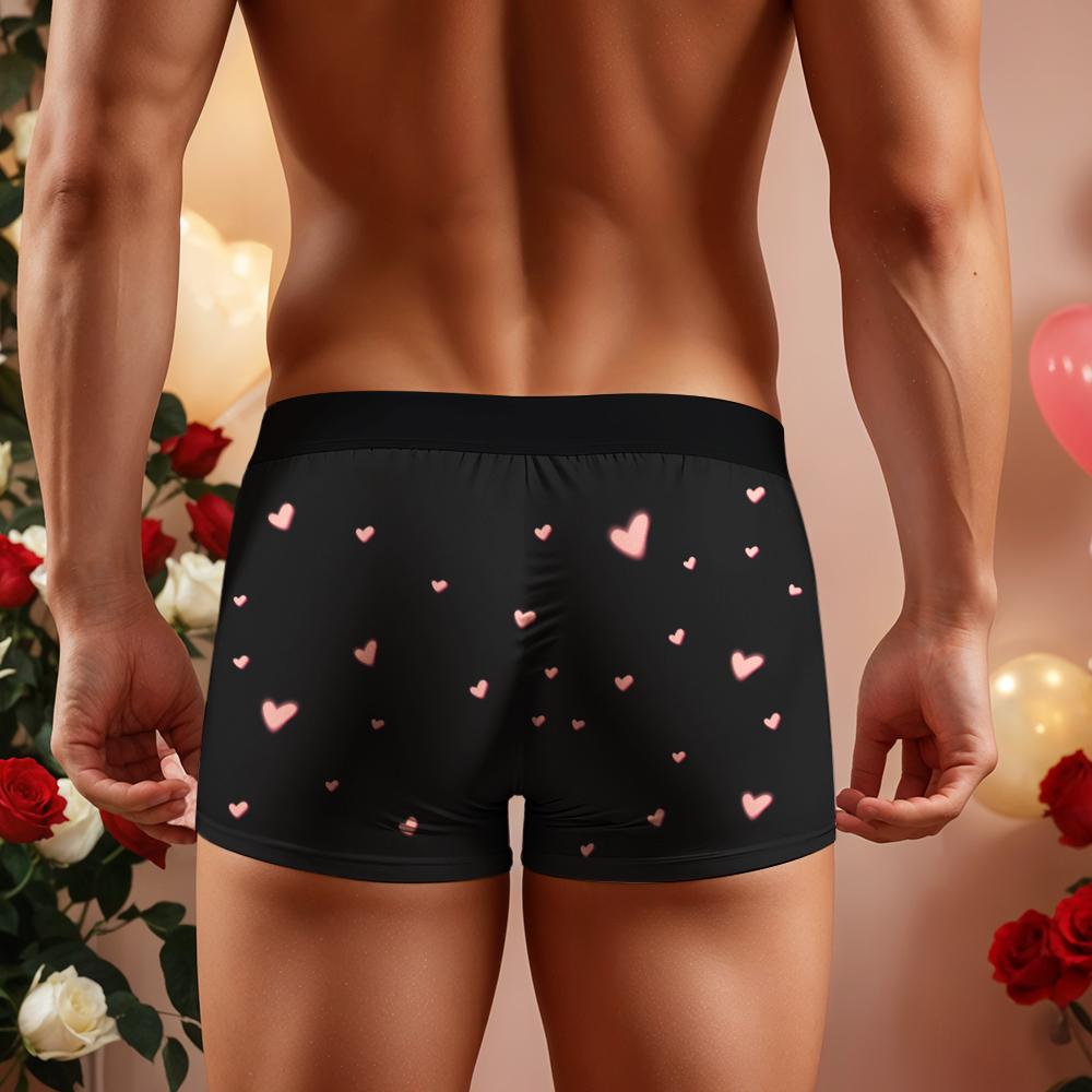 Personalisierte Herrenunterwäsche Mit Gesichtsmotiv – Das Perfekte Geschenk Zum Jahrestag, Geburtstag Oder Valentinstag Für Ihn Und Seinen Freund. - DePhotoBoxer