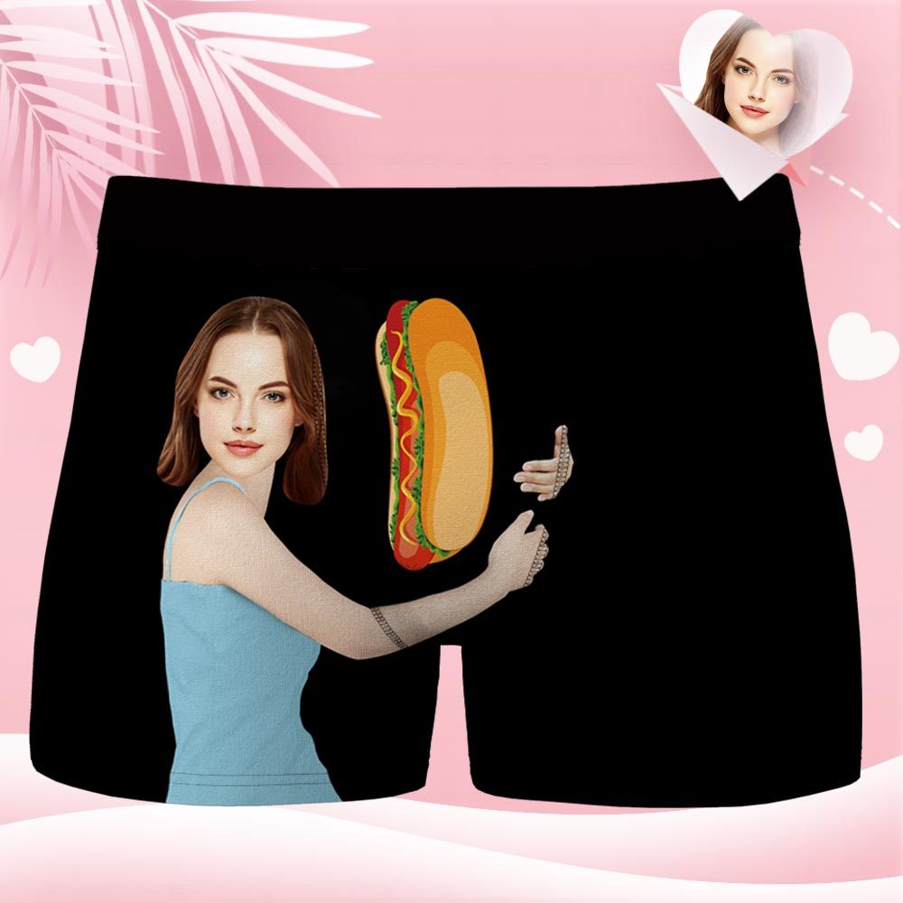 Benutzerdefinierte Boxershorts für Weihnachten Boxershorts mit Gesicht personalisieren Beste Jubiläumsgeschenke für Ihn