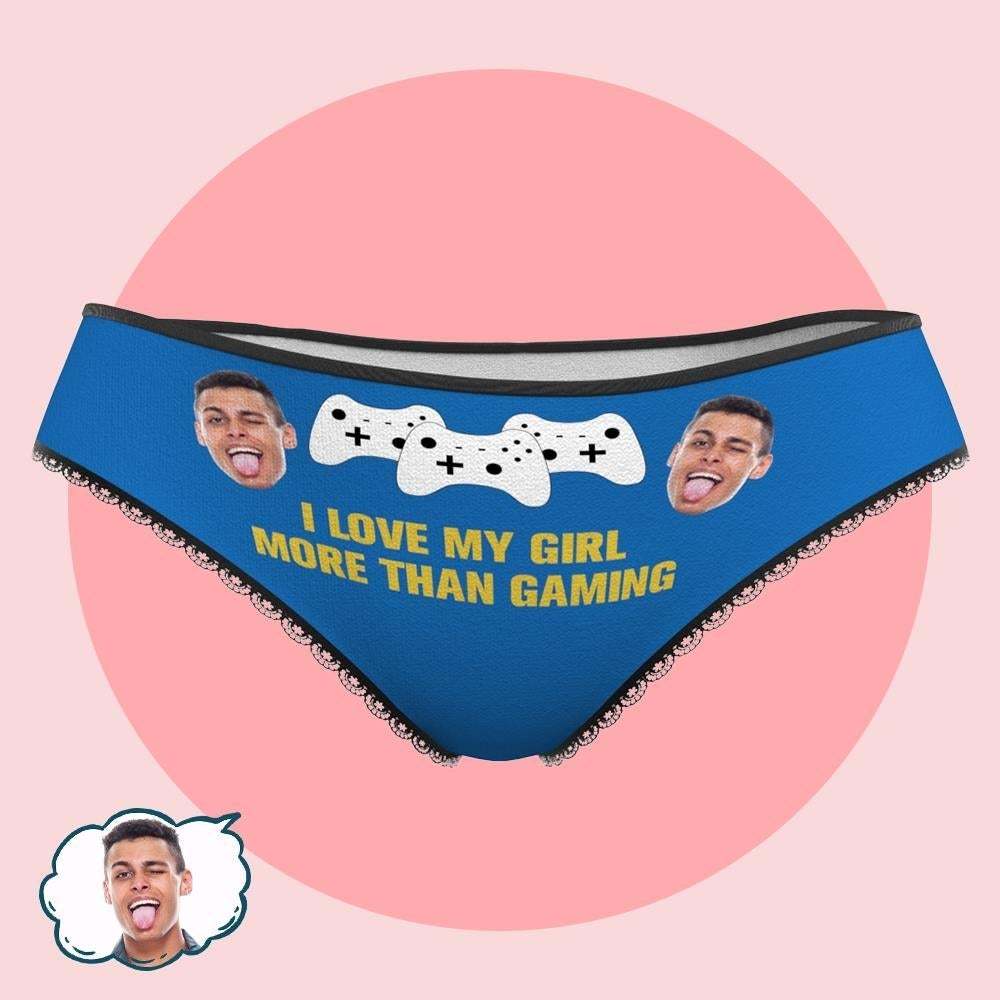 Benutzerdefinierte Foto-Tanga-Höschen - personalisierte Damen-Tanga-Höschen