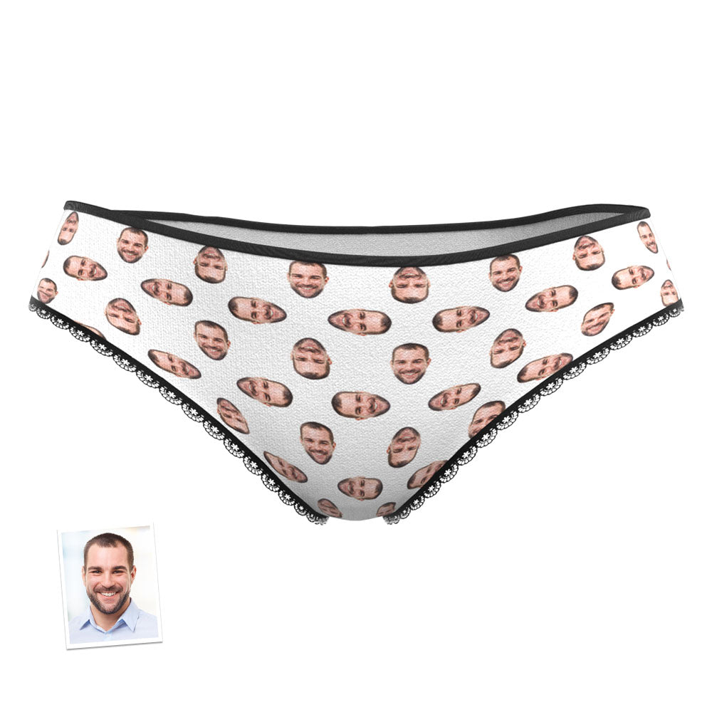 Benutzerdefinierte Multi Face Frauen Höschen Personalisierte Foto Dessous Geschenke Für Sie