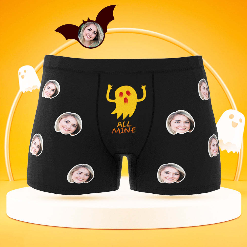 Benutzerdefinierte Gesicht Boxer Männer Boxer Shorts Halloween Geschenk für alle meine