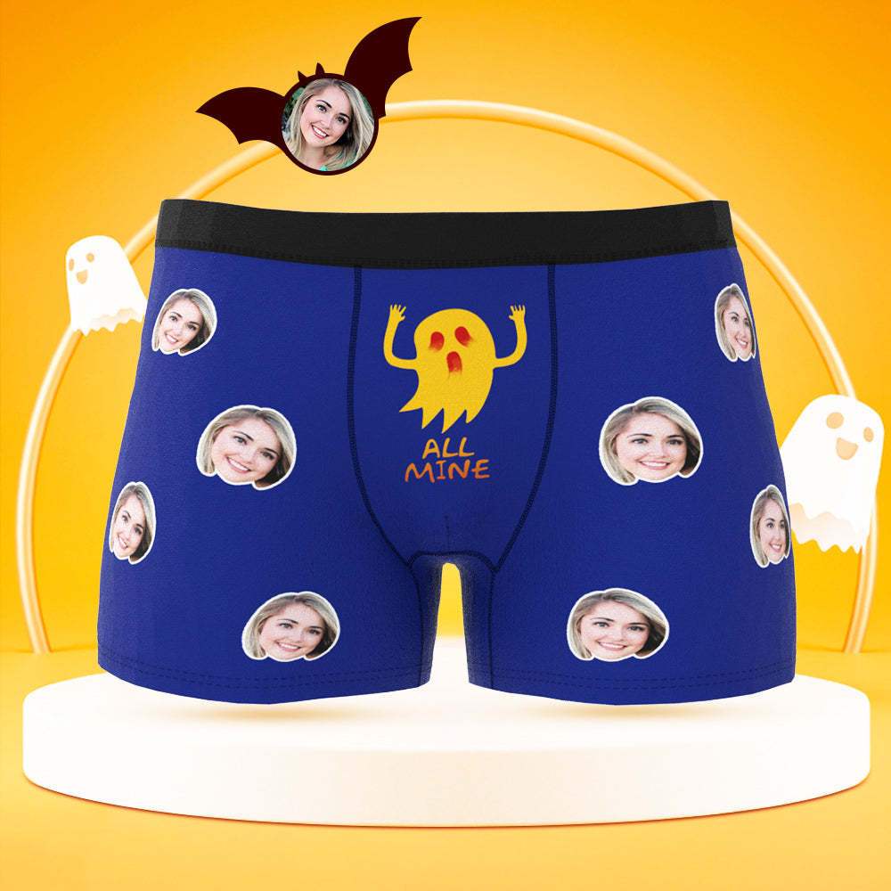 Benutzerdefinierte Gesicht Boxer Männer Boxer Shorts Halloween Geschenk für alle meine