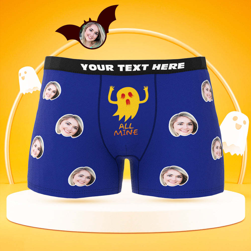 Benutzerdefinierte Gesicht Boxer Männer Boxer Shorts Halloween Geschenk für alle meine