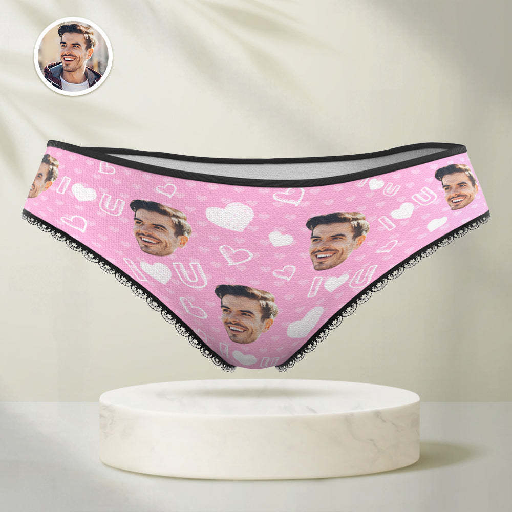 Personalisierte Gesicht Höschen Benutzerdefinierte bunte Unterwäsche mit Foto Geschenk für Frauen