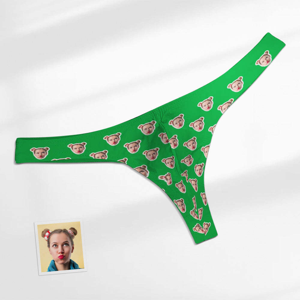 Custom Face Corlorful Herren-tanga, Einfarbig, Herren-slip - DePhotoBoxer