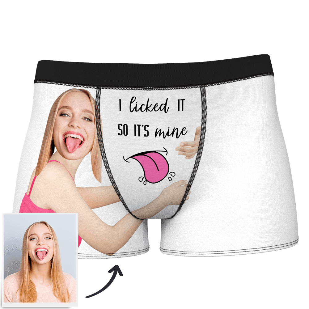 3D-Vorschau – Personalisierte Boxershorts mit Gesicht – Valentinstagsgeschenk für ihn