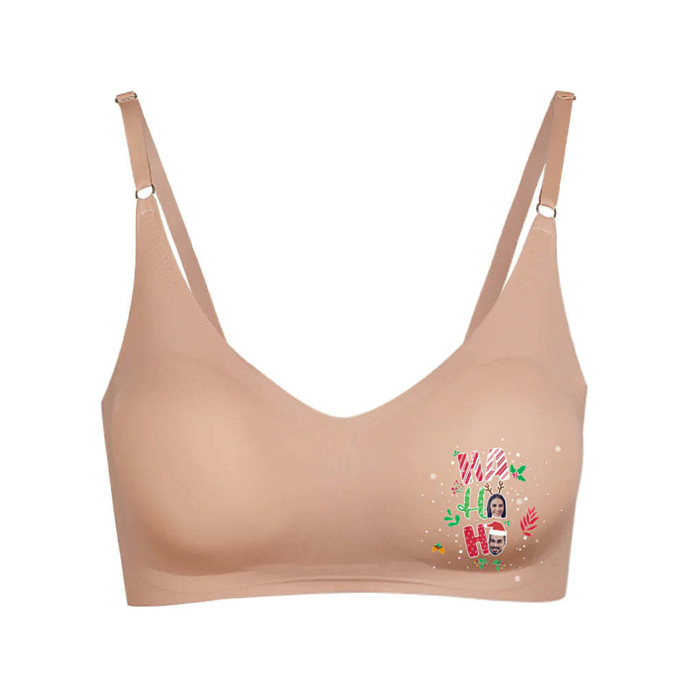 Benutzerdefinierte Gesicht Frauen Nahtlose Dessous Personalisierte Frauen Camisole Unterwäsche Weihnachtsgeschenk