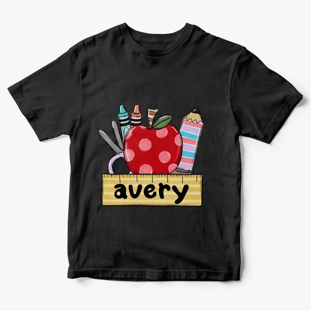 Personalisiertes T-shirt Zum Schulanfang, Erstes Schultagsshirt, Geschenk Für Kinder - DePhotoBoxer