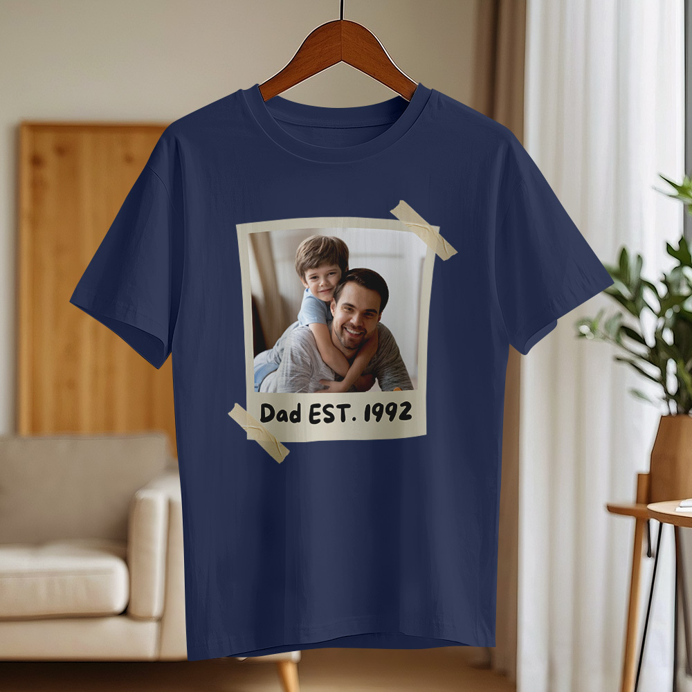 Vatertagsgeschenk für Papa, neues Papa-Shirt, individuelles Shirt, Geschenk für Opa, coole Papa-Geschenkidee