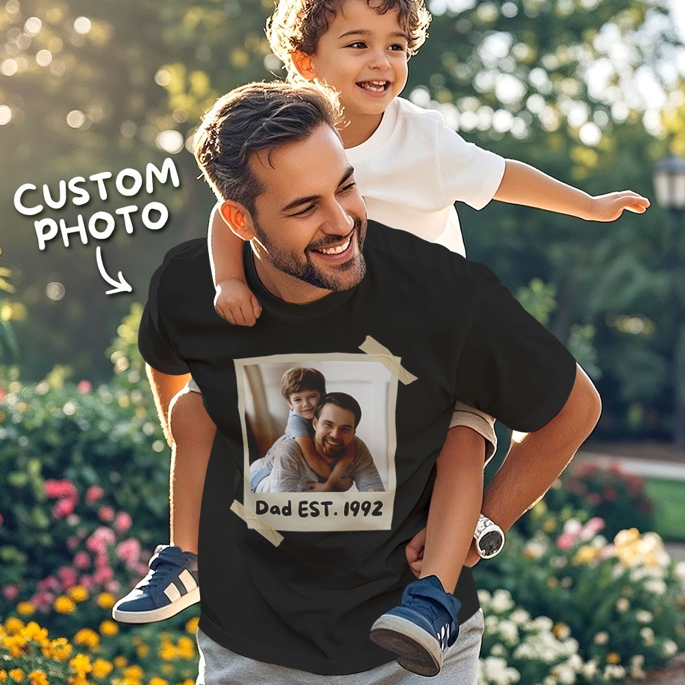 Vatertagsgeschenk für Papa, neues Papa-Shirt, individuelles Shirt, Ges