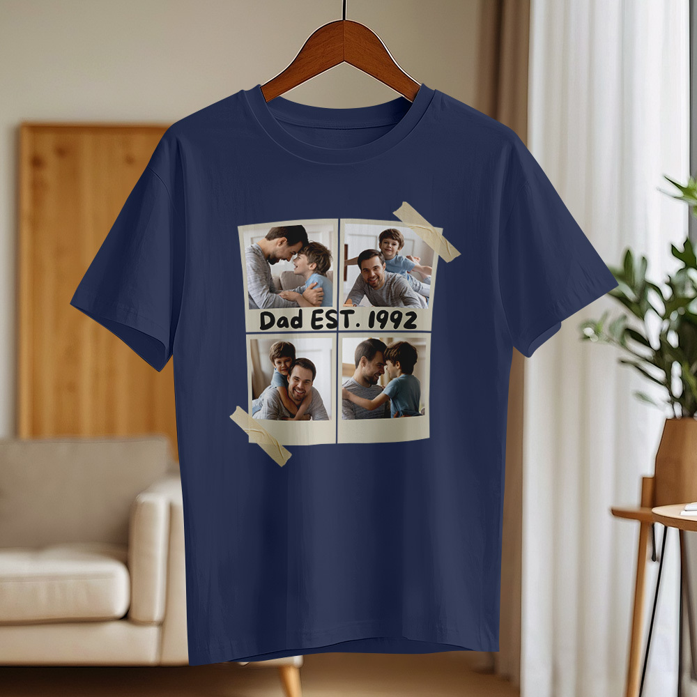 Vatertagsgeschenk für Papa, neues Papa-Shirt, individuelles Shirt, Geschenk für Opa, coole Papa-Geschenkidee