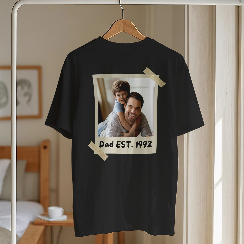 Vatertagsgeschenk für Papa, neues Papa-Shirt, individuelles Shirt, Geschenk für Opa, coole Papa-Geschenkidee
