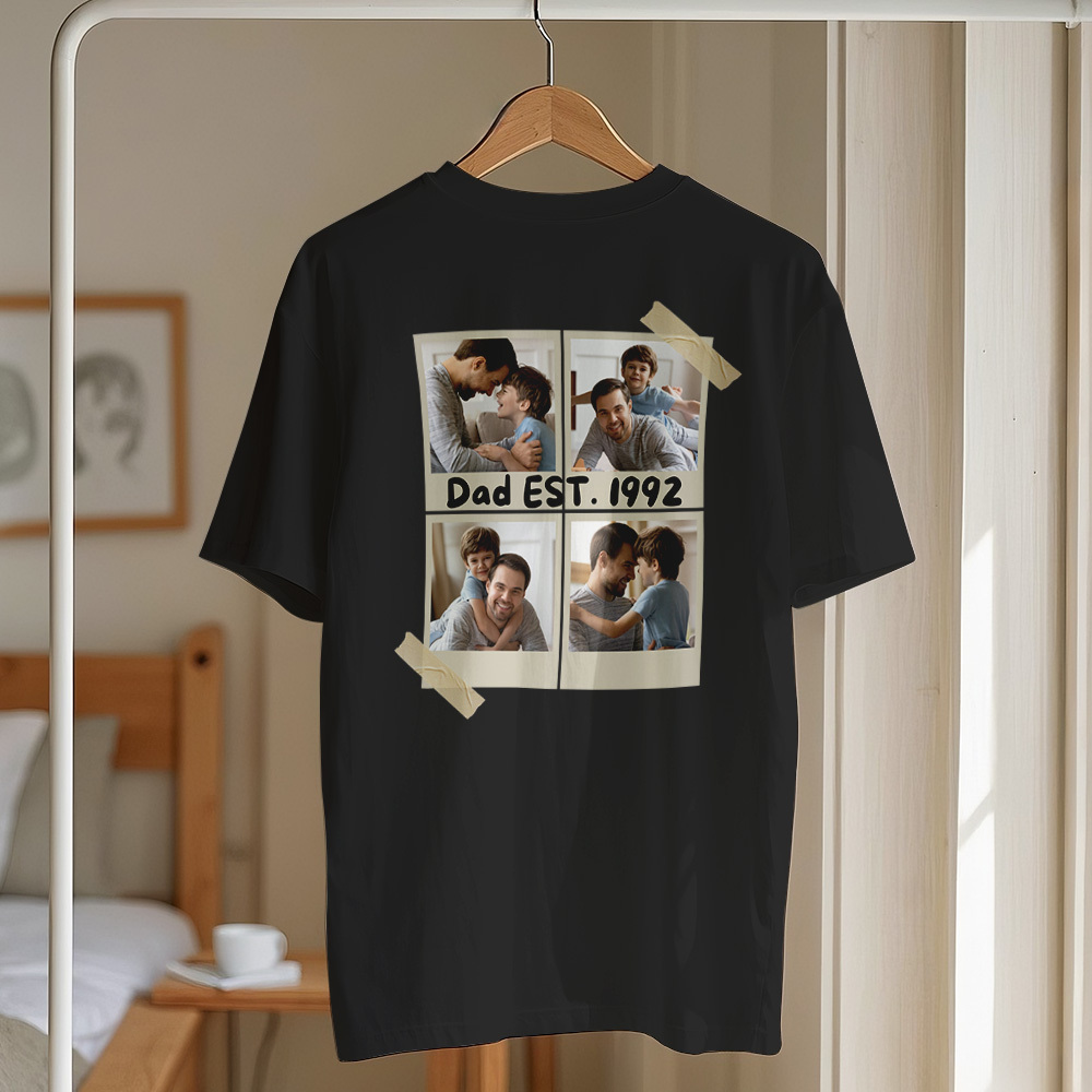 Vatertagsgeschenk für Papa, neues Papa-Shirt, individuelles Shirt, Geschenk für Opa, coole Papa-Geschenkidee