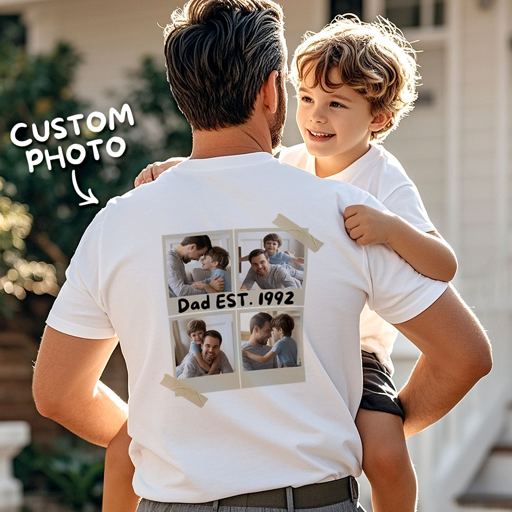 Vatertagsgeschenk für Papa, neues Papa-Shirt, individuelles Shirt, Geschenk für Opa, coole Papa-Geschenkidee