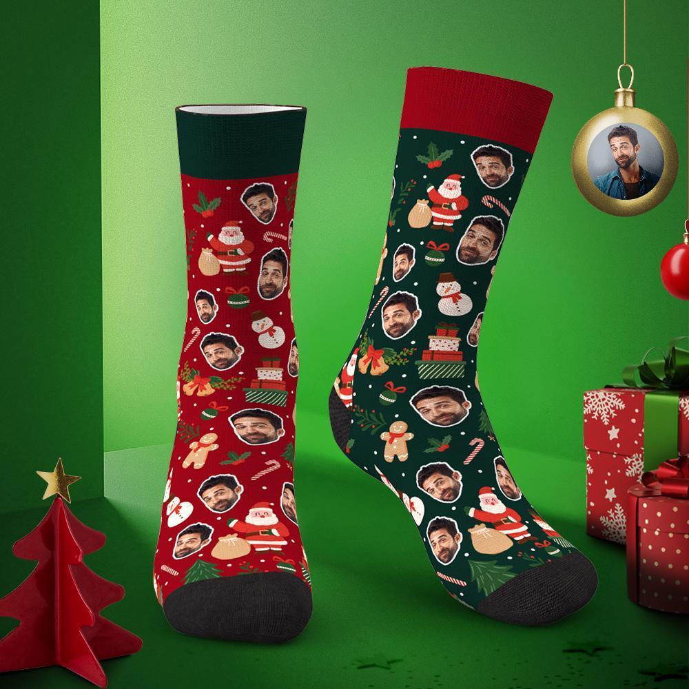 benutzerdefinierte Socken als Weihnachtsgeschenk