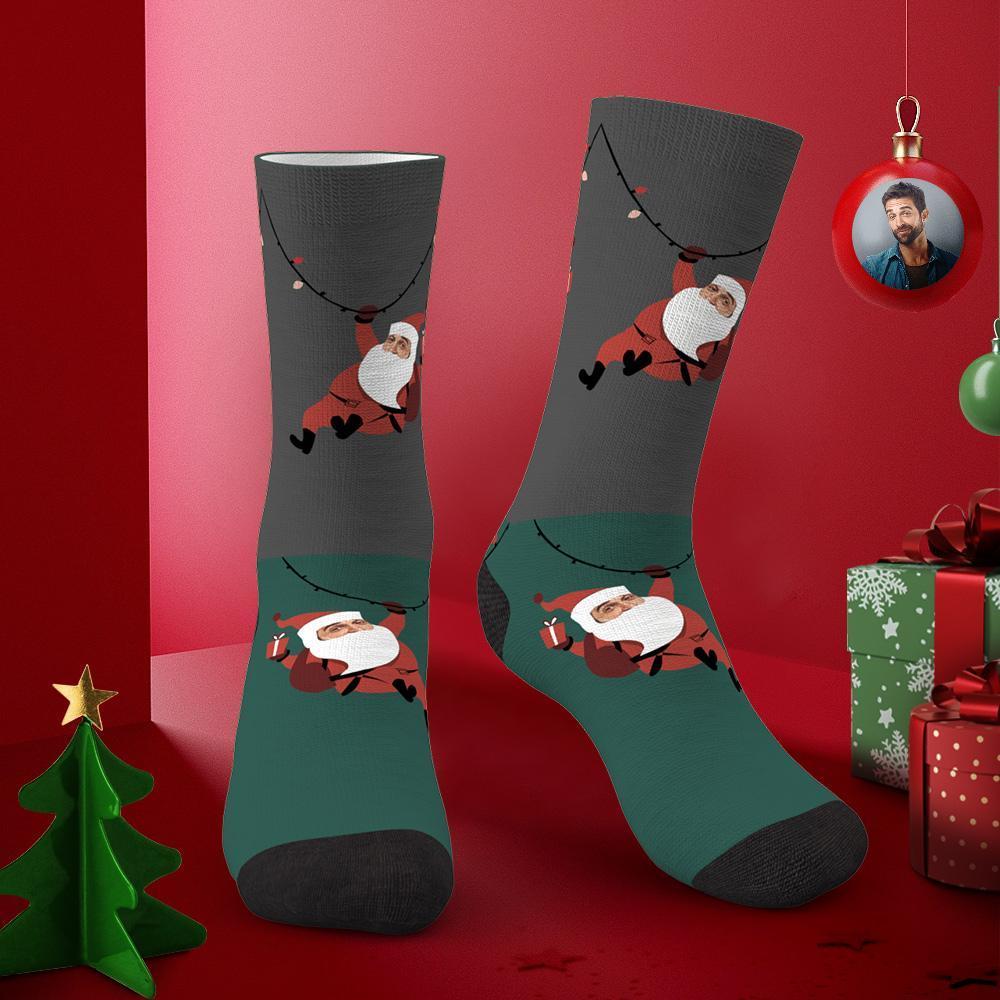 benutzerdefinierte Socken als Weihnachtsgeschenk