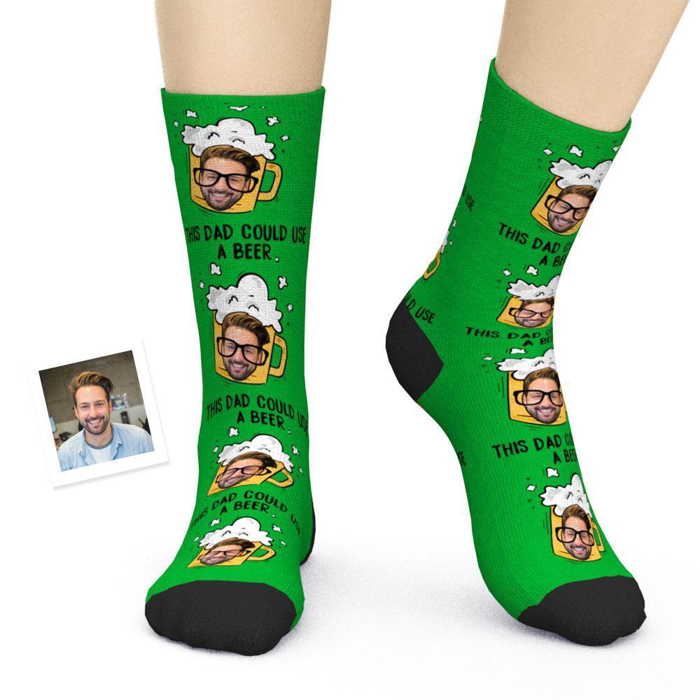 benutzerdefinierte Socken als Weihnachtsgeschenk