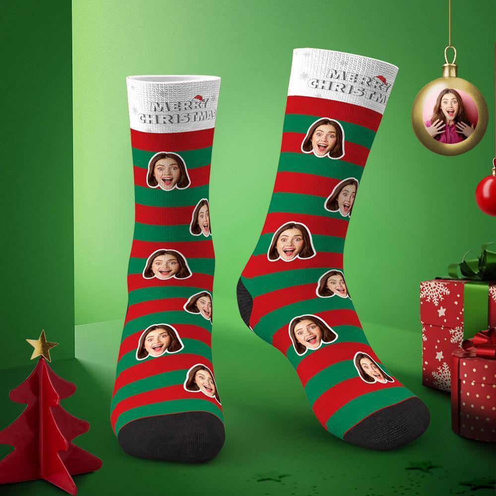 benutzerdefinierte Socken als Weihnachtsgeschenk