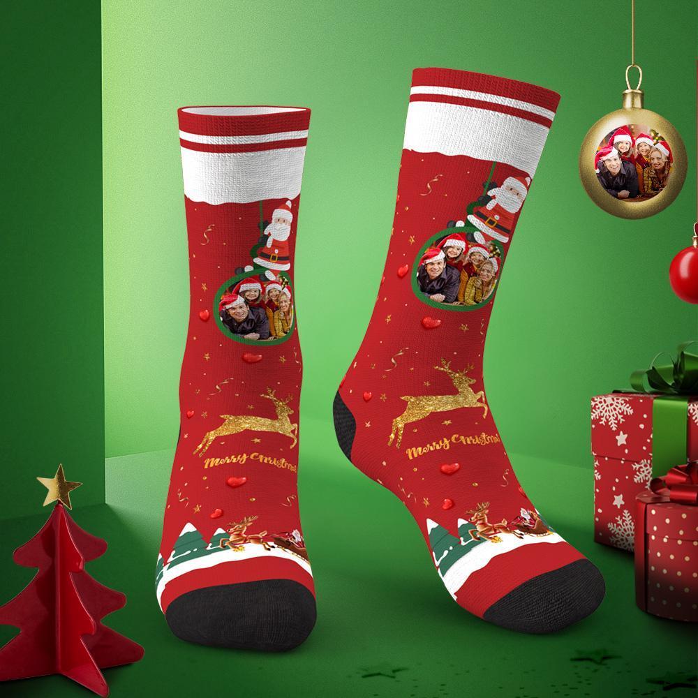 benutzerdefinierte Socken als Weihnachtsgeschenk