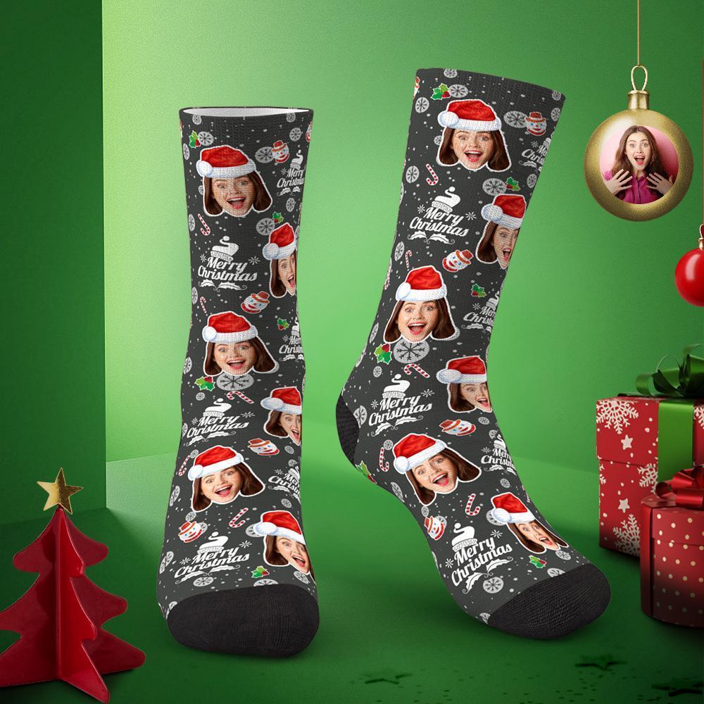 benutzerdefinierte Socken als Weihnachtsgeschenk
