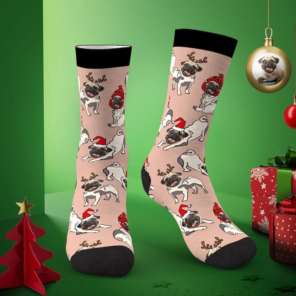 benutzerdefinierte Socken als Weihnachtsgeschenk