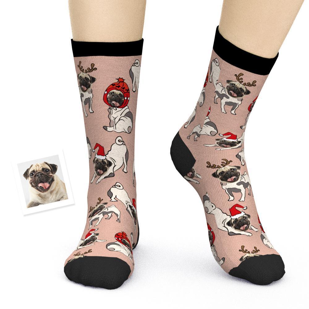 benutzerdefinierte Socken als Weihnachtsgeschenk