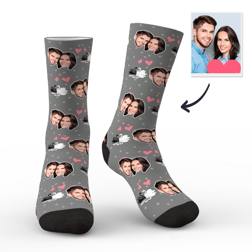 Personalisierte Gesicht Socken - Gesichtsocken