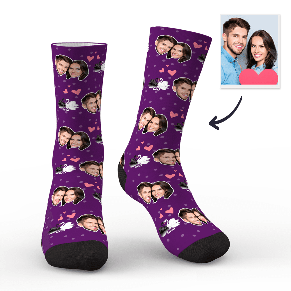 Personalisierte Gesicht Socken - Gesichtsocken