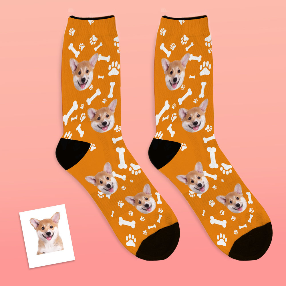 Personalisierte Haustier Socken Mit Gesicht