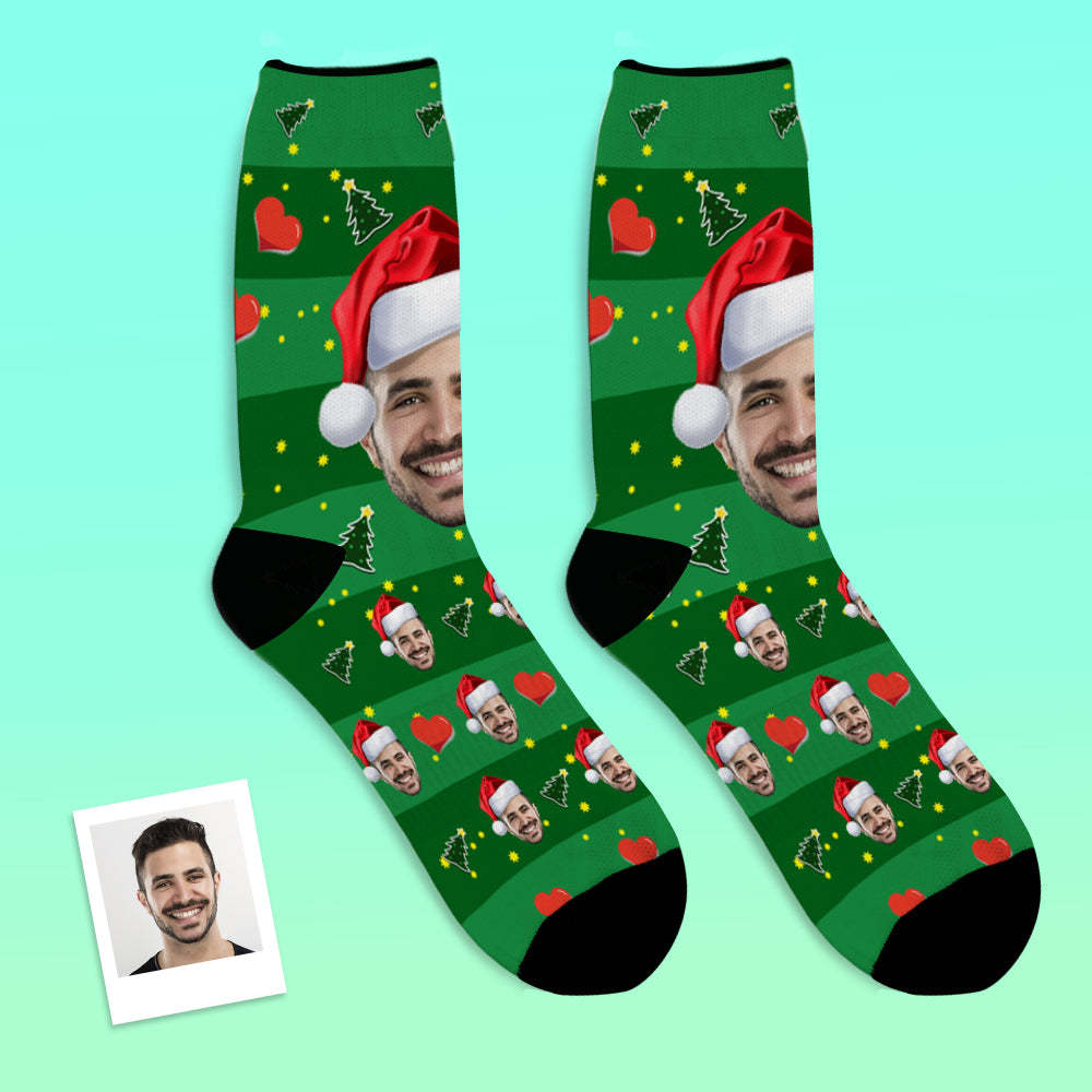 Personalisierte Weihnachtsbaum-fotosocken - DePhotoBoxer